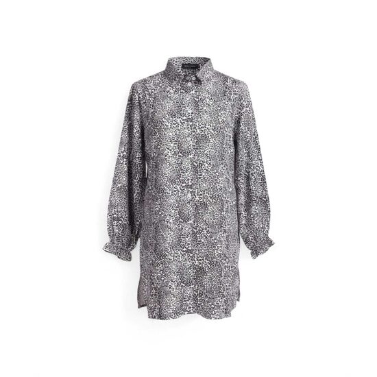 Brave Soul sieviešu kreklkleita ar leoparda rakstu (XS)